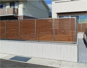 堀・囲い・フェンスの施工事例